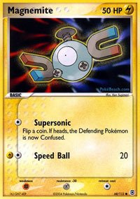 Pokemon - Magnemite (68) - EX FireRed & LeafGreen