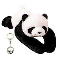 OADAA Weighted Plush Animals For Kids & Adults, Weighted Animals For Adults, Hugging Pillow Panda Pillow Soft Comfort With 1pc Keychain (45CM)