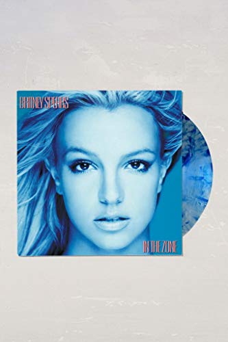 Britney Spears - In The Zone Limited Exclusive LP Blue and White Splatter Colored Clear Vinyl