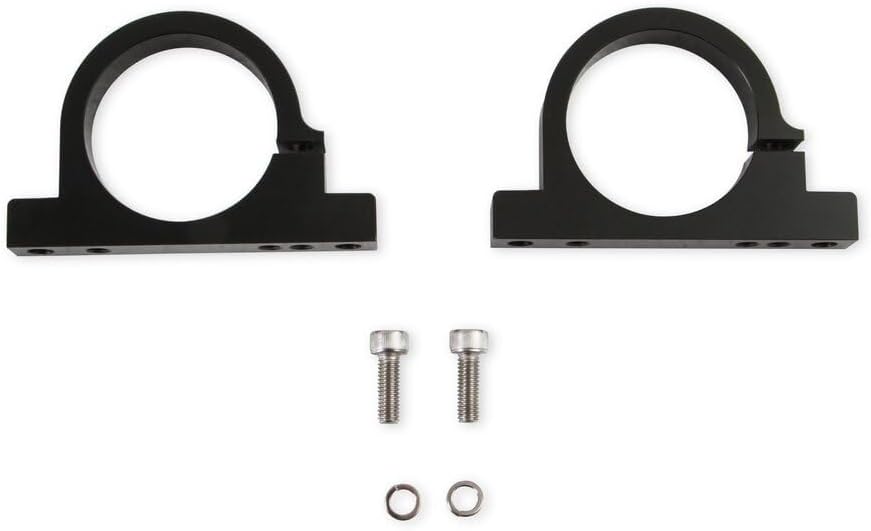 Holley 162-574 Black Mounting Bracket HP and VR Series Billet Fuel Filters