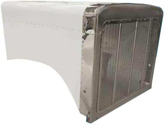 Replacement For PETERBILT 379 127 BBC YEAR 2000 FIBERGLASS CENTER HOOD SECTION W GRILLE SURROUND by Technical Precision