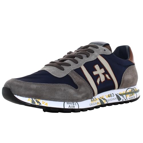 PREMIATA Heren sneakers model ERIC5377, Blauw, 41 EU