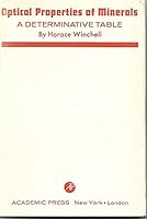 Optical properties of minerals,: A determinative table B0006BMDF8 Book Cover