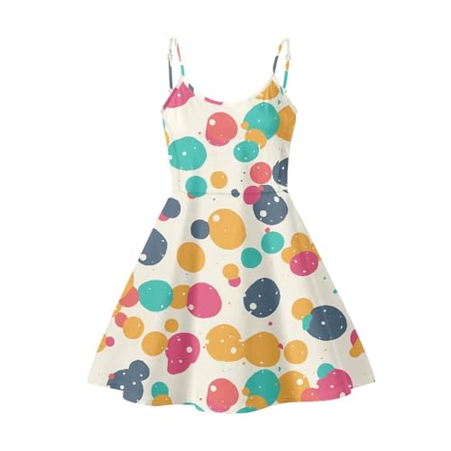 Image of Spaghetti Strap Midi Satin Dresses Summer Sleeveless Sundree Women Girl Beach Party Swing Dress