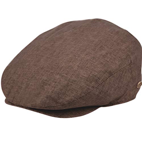 Image of Men's Linen Flat Ivy Gatsby Summer Newsboy Hats
