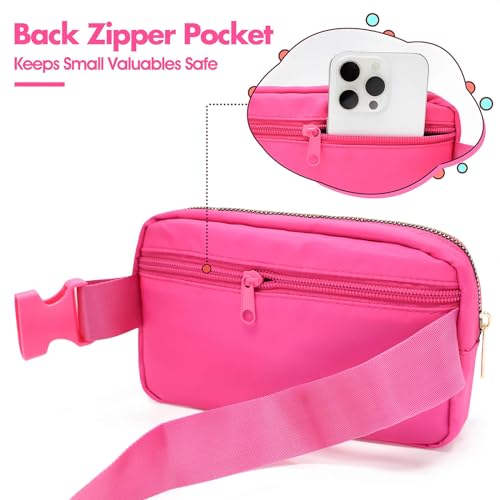 Image of PainZieteg Fanny Pack for Girls Chenille Letter Belt Bag Crossbody for Kids