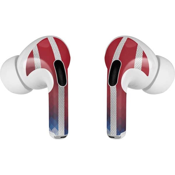 Skinit Decal Audio Skin Compatible with AirPods Pro 2nd Gen - USA Soccer Flag Design