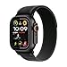 Produktbild Apple Watch Ultra 2 GPS + Cellular 49 mm schwarzes Titangehäuse schwarzes Trail-Loop-Armband S/M