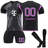 fc bayern trainingsanzug 2018/19 ⚽ IDEALES GESCHENK: Personalisiertes Trikot für Kinder Set 23/24, Dies ist das ideale Geschenk für Fußballfans. Sie können es Ihren Kindern, Freunden und Ihrer Familie geben, um gemeinsam Ihr Lieblingsteam zu unterstützen! Sie werden es lieben!
