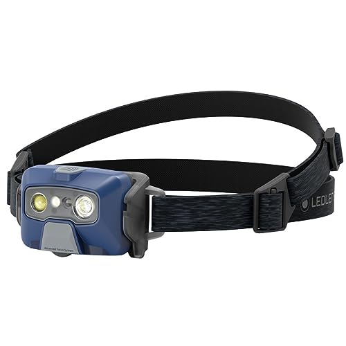 Ledlenser HF6R Core Rechargeable 800 Lumen LED Head Torch - Lightweight, Super Bright, Ideal for Running, Hiking, Camping, Fishing, includes Red light and USB C Charger, Essential Outdoor Equipment
