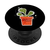 Plante Carnivore Piège À Mouche De Vénus Botanique PopSockets PopGrip Interchangeable