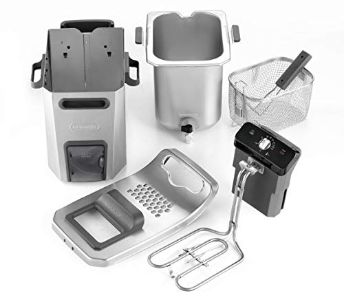 De'Longhi F44532CZ Friteuse 5 l, metaal, zilver - Afbeelding 5