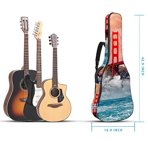Housse pour guitare acoustique – Motif zèbre – 1 cm d’épaisseur – Étanche – 101,6 cm, Multicolore 10., 42.9×16.9×4.7 in… - Les Beatles, Paul McCartney, John Lennon, RIngo Starr, George Harrison Housse pour guitare acoustique - Motif zèbre - 1 cm d'épaisseur - Étanche - 101,6 cm, Multicolore 10., 42.9x16.9x4.7 in… – Image 6