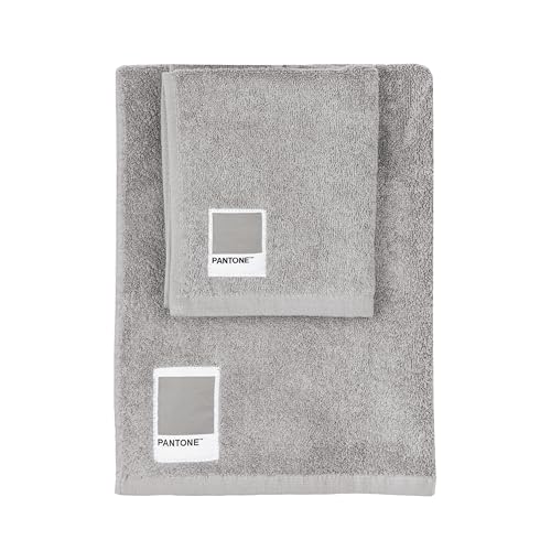 SET ASCIUGAMANI BAGNO DI ALTA QUALITÀ RESISTENTE E DUREVOLE: Realizzato al 100% in cotone con un peso di 500gsm, il set diventerà presto un elemento essenziale della tua routine di cura personale. Il suo tessuto di alta qualità garantisce una sensazione di morbidezza sulla pelle, facilmente lavabile in lavatrice grazie al tessuto che permette una lunga tenuta nel tempo