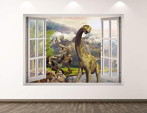 Vinilo Decorativo Dinosaurio 3D 30in x 22in miniatura 1