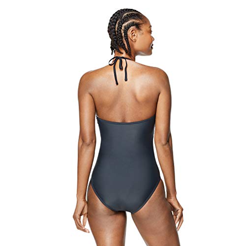 Speedo WVNECKHALTER1PC Women'S Standard Swimsuit One Piece V-Neck Halter Contemporary Cut thumb #3