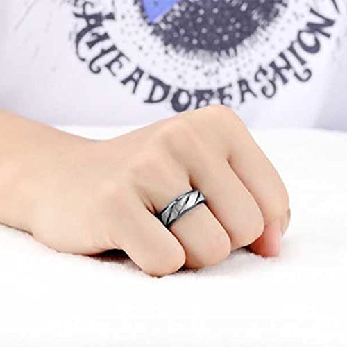 Image of MEENAZ Titanium Stainless Steel Stylish adjustable size proposal Couple band thumb Silver Platinum Blue combo Finger Ring for Men Mens couples gents unisex Boys Boyfriend MEN RINGS-AM051