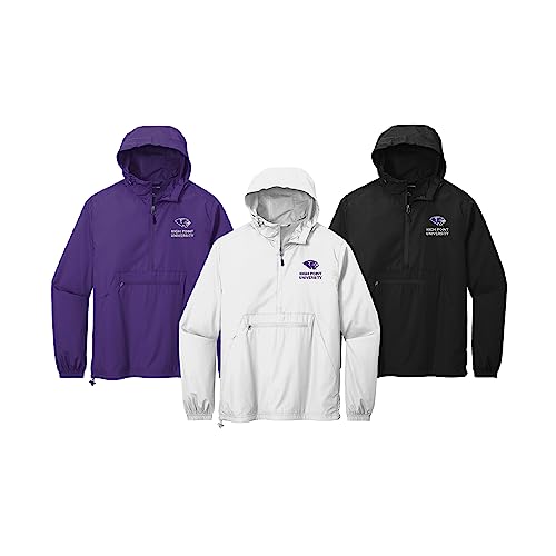 Sorority Letters Shop High Point University Windbreaker - Packable Anorak Pullover3