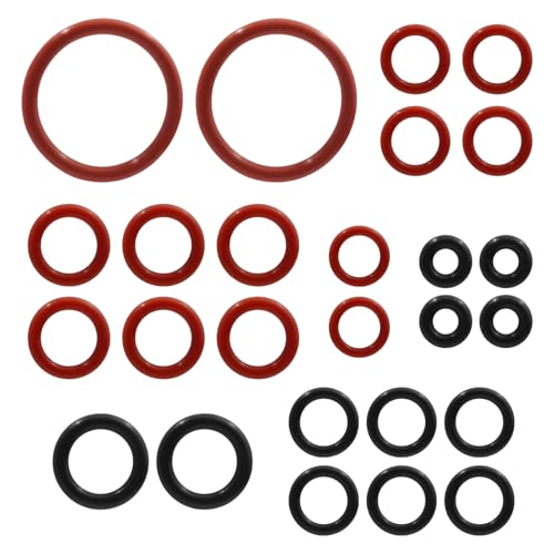 Juego De 30 Anillos De Sellado O-Ring Para Cafeteras Automáticas, Repuestos Para Philips Saeco Gaggia Spidem, Kit De Mantenimiento Para Grupo De Preparación, Válvula De Vapor Y Válvula De Salida