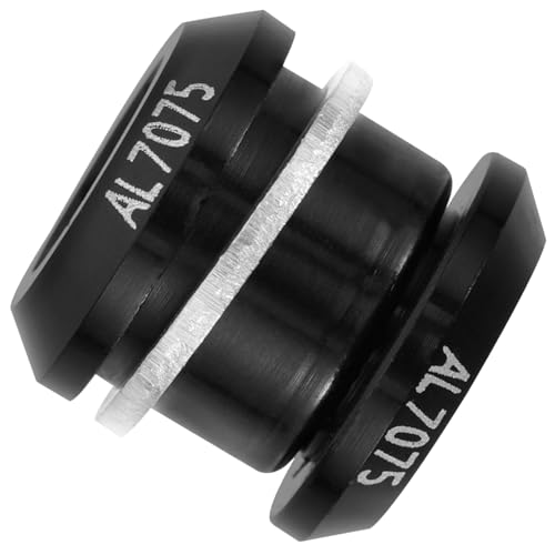 BESPORTBLE Bass Drum Snare Drum Hardware Aluminum Alloy Air Vent Screws Quick Easy Installati