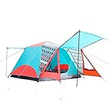 Hochwertige Materialien: Hergestellt aus hochwertigem Polyester-Gewebe, mit guter Atmungsaktivität, sind für 4 Personen.