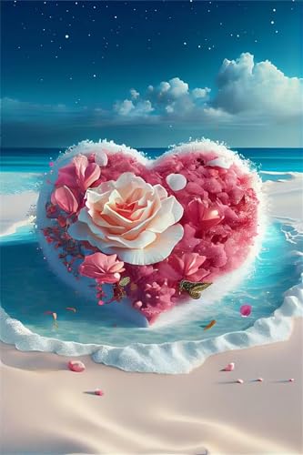 Diamond Painting Adulte Fleurs 5D DIY Kit Complet XXL 100x150cm G-339