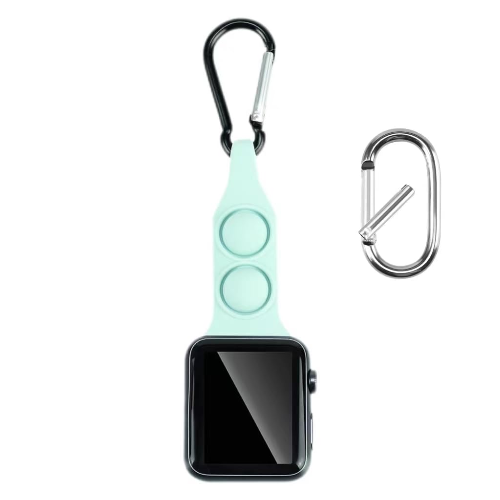 Ucicibby Hiking Buckle Watch Band Compatible with iWatch Apple Watch Series Fob Clip Necklace