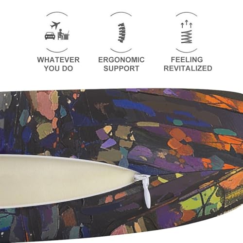 Almohada cuello espuma viscoelástica tamaño único miniatura 5