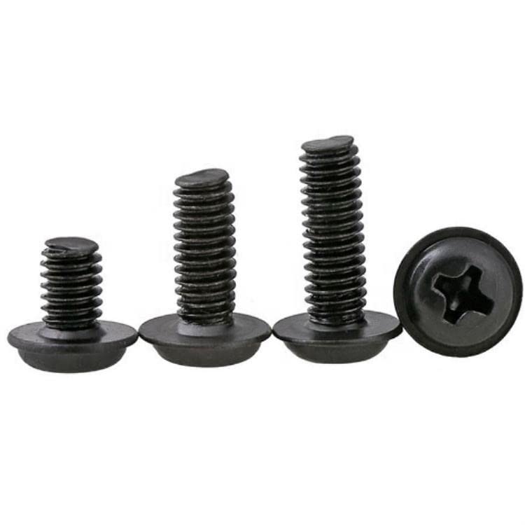 Image of Rely⇒VP INDUSTRIES (Pcs-25) M6x20 mm Pan Combination Phillips-Slotted with washer screw