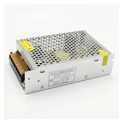 Adaptateur 12V 10A 120W transformateur LED RGB de 100V-265V AC vers DC12V