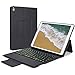 Produktbild GACHI Tastatur Hülle Kompatibel mit iPad Pro 10,5 und 10.5 New iPad Air, Schutzhülle für iPad Air 2019, Drahtlose Tastatur für 10,5 Zoll ipad, 7 Farbe backlicht, mit Auto Schalter, QWERTZ Layout