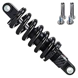 aiNPCde Mountain Bike Rear Shock MTB Coil Spring Suspension 125/150/165/190mm with Bushing and Screw