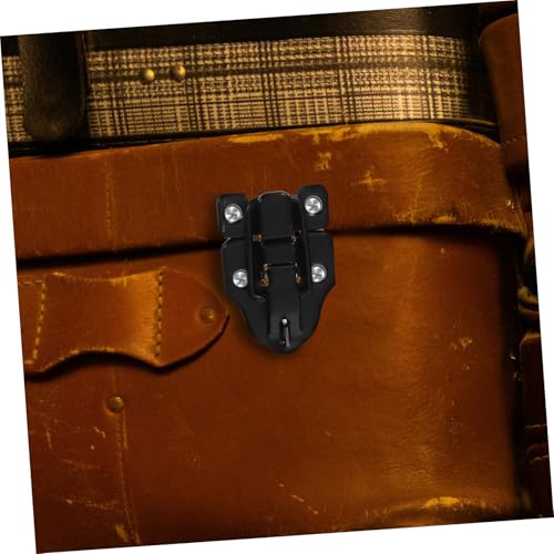 Image of DOITOOL 6pcs Antique Metal Toggle Latch with Padlock Hole for Toolboxes Wooden Boxes and Jewelry Cases Durable Iron Buckles with Retro Style