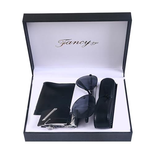 Ensemble de lunettes portefeuille ceinture papa coffret portable