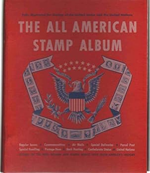 Hardcover The All American Stamp Album Book