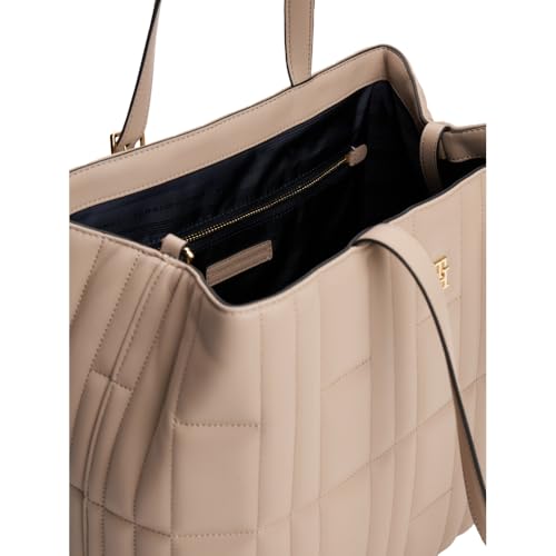 Tommy Hilfiger Lightweight Quilted Tote Bag with Adjustable Strap and Zip Pocket4