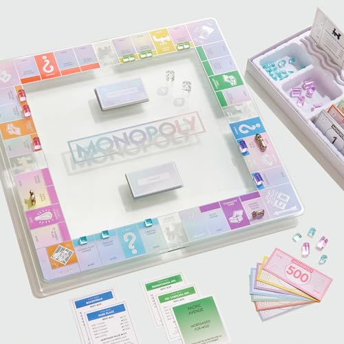 Monopoly Aura Edition Juego de Mesa para 2-6 Jugadores miniatura 2