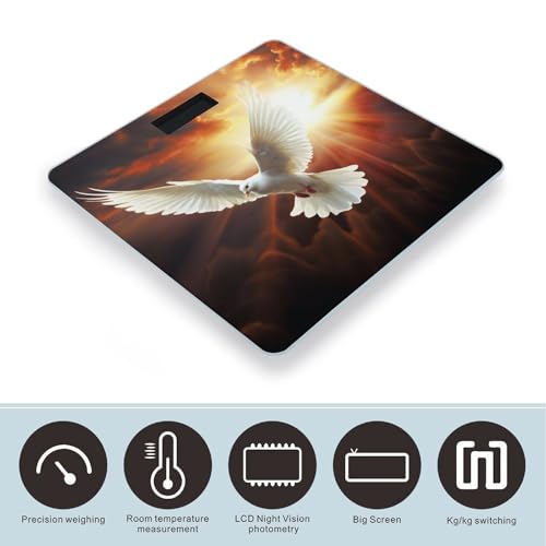 Báscula Digital Dove Sun Art para Peso Corporal 400 lb miniatura 3