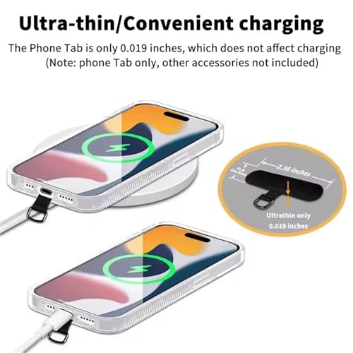 Patch para cordón de teléfono móvil almohadilla de sujeción repuesto universal desmontable 4