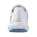 Mizuno Wave Enforce Court AC Women's Tennis Shoe, All Court Tennis Shoe, White-Parisian Blue, US Womens 7.5