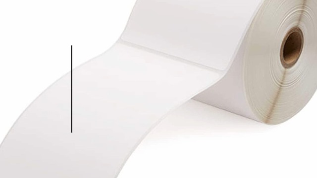 250 Thermal Shipping Labels 4x6 - Fanfold Yellow Vinyl Stickers For UPS Address & Barcode Printing