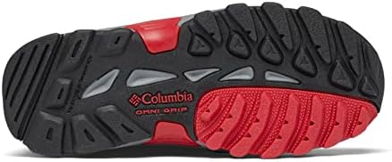 Columbia Youth Unisex Newton Ridge Amped, Black/Mountain Red, 13 | Image 4