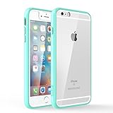 For iPhone 6 Plus/6s Plus [Built-In Screen Protector] For Apple Full-body Premium Cover, Dual Layer + Impact Resistant Bumper Zarus Case Protection Hybrid (Mint)