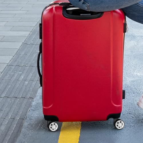 Roues de Rechange pour Valise Double Roue Robuste et Silencieuse