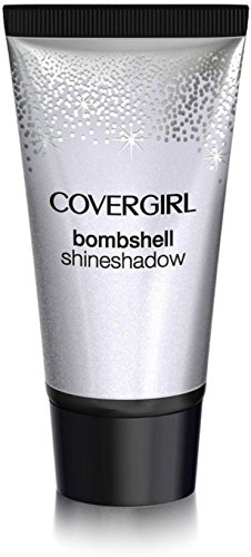CoverGirl Bombshell Shine Shadow Eye Shadow, Ice Queen [300] 0.18 oz (Pack of 4)