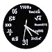 Produktbild Vientiane Mathematik Wanduhr, Neuheit Timelike Einzigartige Wanduhr Mathematische Formeln Uhr, Einfache Mathematische Gleichung für Klassenzimmer, Haus, Büro Moderne Dekoration