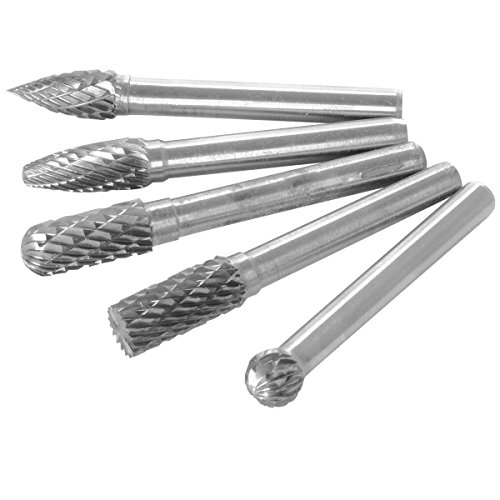 Set 6x8mm de fresas rotatorias de carburo de tungsteno miniatura 2