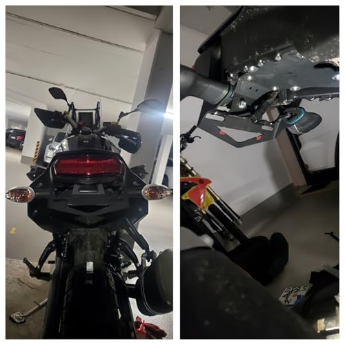 Support de plaque d'immatriculation moto pour vos sorties en Tenere 700