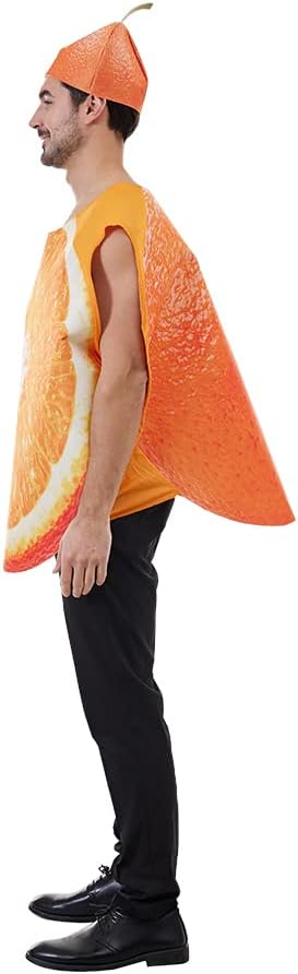 FantastCostumes Adult Sliced Fruit Vegetable Costume Halloween Funny Set with Hat - Image 8