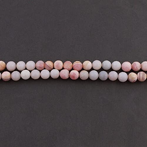 Rondelles en opale rose aux reflets ombrés de 10mm pour bijoux d'exception SB1012